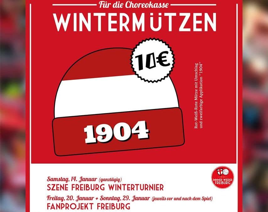 Wintermützen für die Choreokasse!