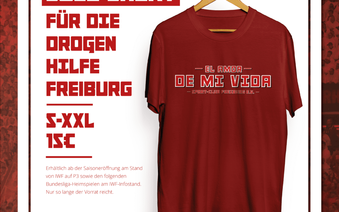 Soli-Shirt für die Drogenhilfe Freiburg